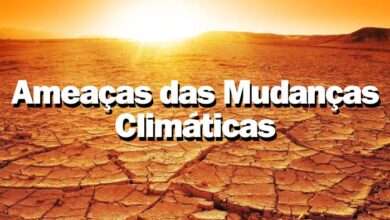 Ameaças das Mudanças Climáticas: Consequências das Atividades Humanas