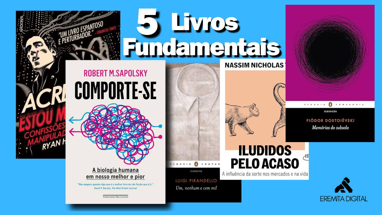 Cada um desses livros foi escolhido com muito carinho e possui ensinamentos valiosos que podem impactar diretamente sua vida pessoal e profissional.