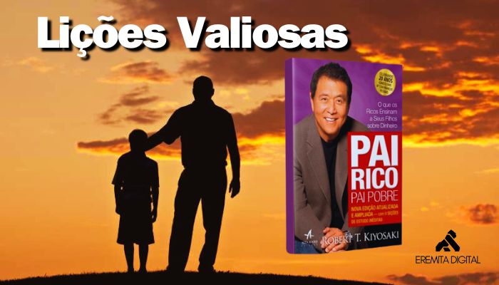 É um livro de Robert Kiyosaki que ensina sobre educação financeira e a diferença entre ativos e passivos.